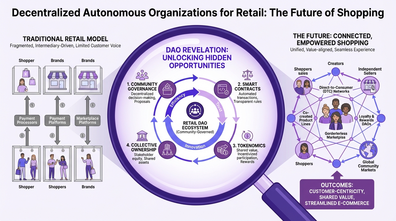 Decentralized Autonomous Organizations for Retail: The Future of Shopping