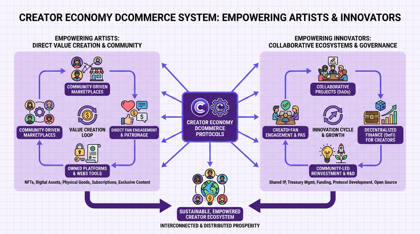 Creator Economy Dcommerce: Empowering Artists and Innovators