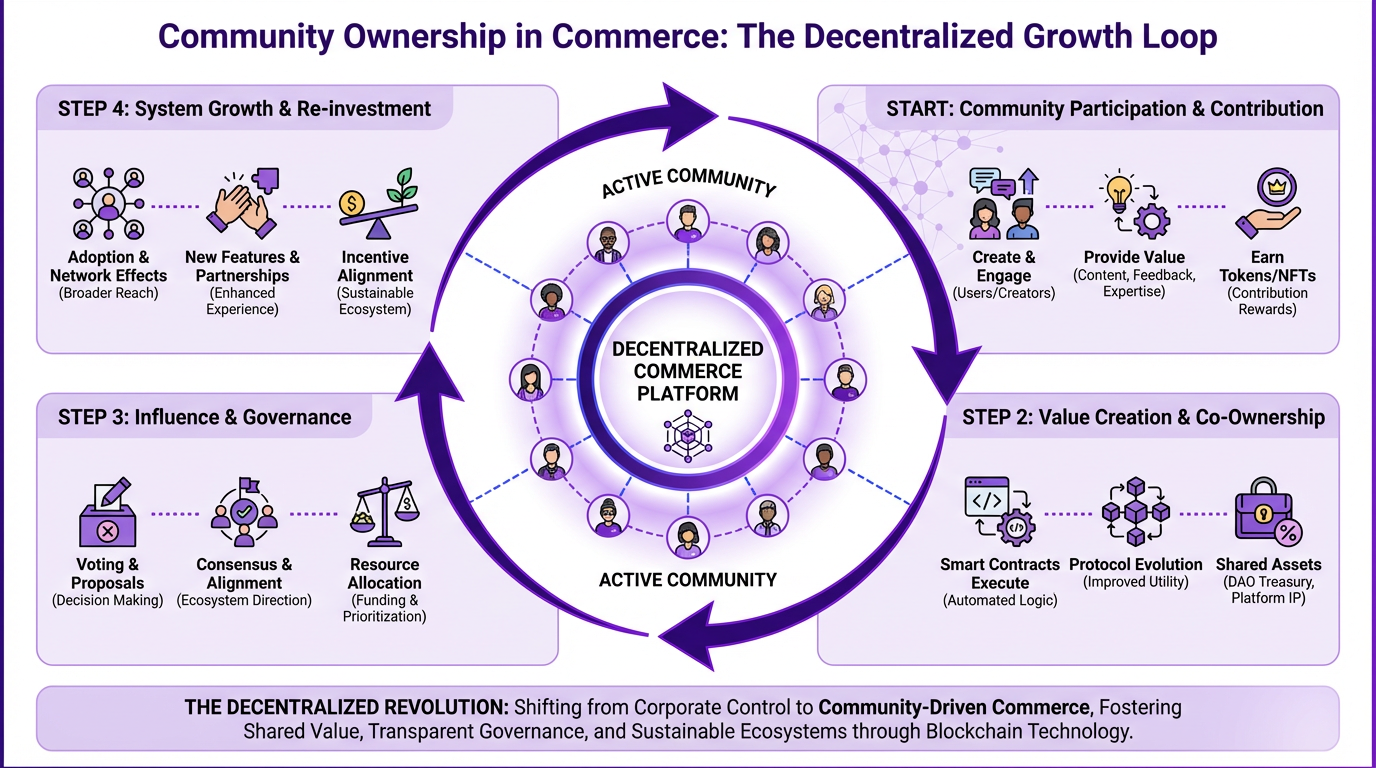 Community Ownership in Commerce: The Decentralized Revolution