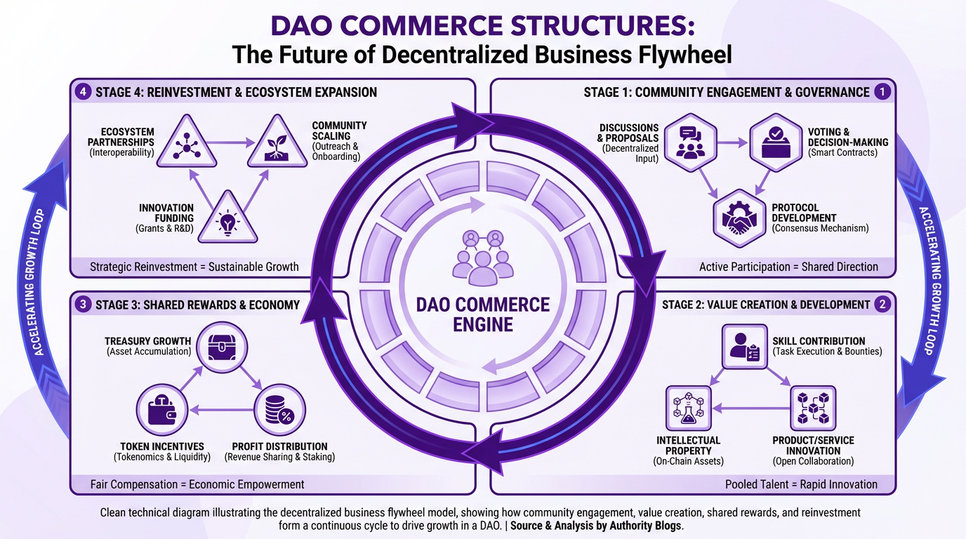DAO Commerce Structures: The Future of Decentralized Business