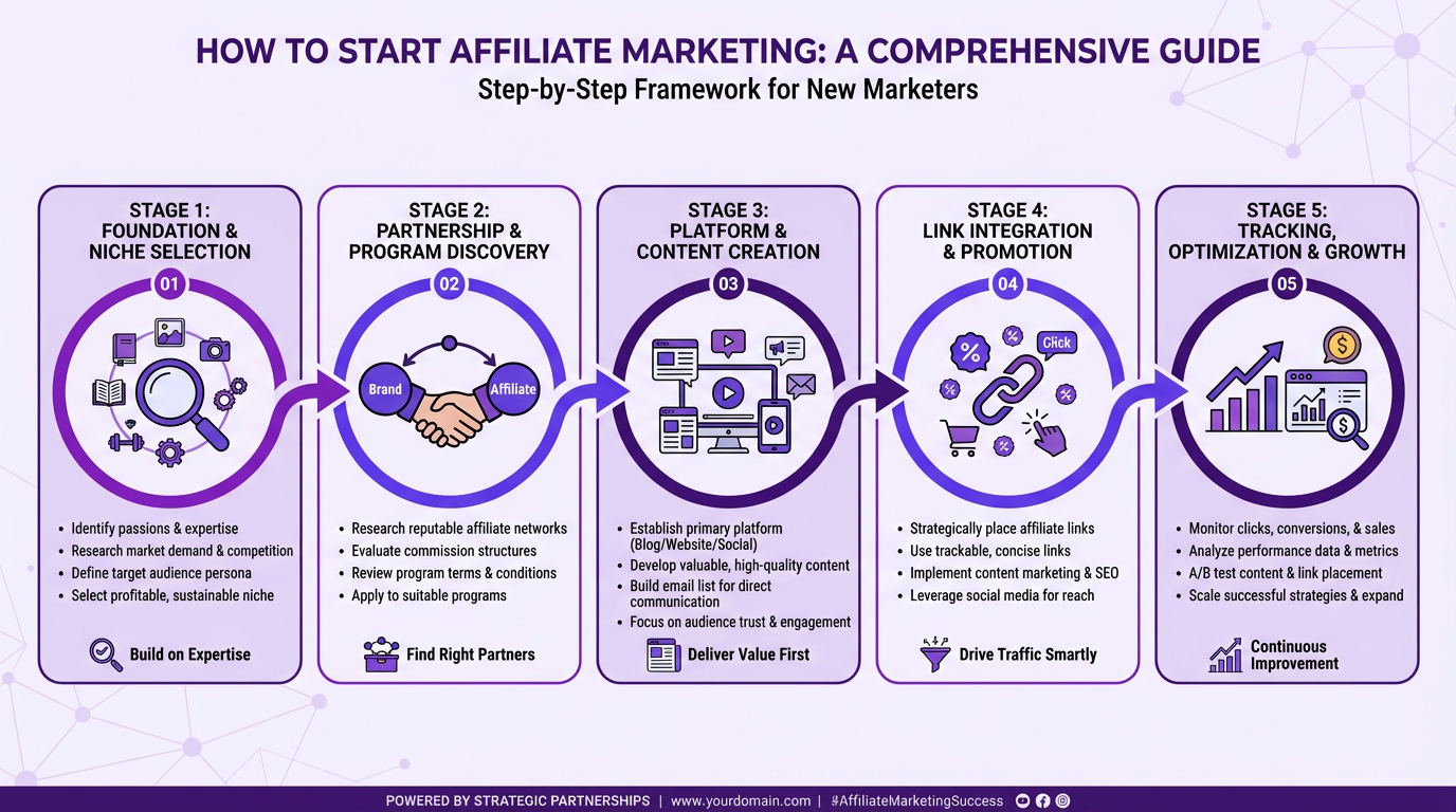 How to Start Affiliate Marketing: A Comprehensive Guide for New Marketers