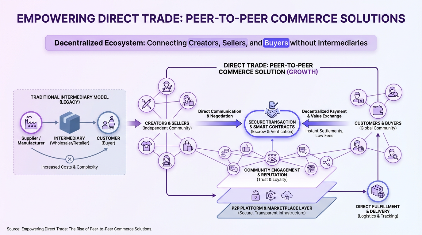 Empowering Direct Trade: The Rise of Peer-to-Peer Commerce Solutions