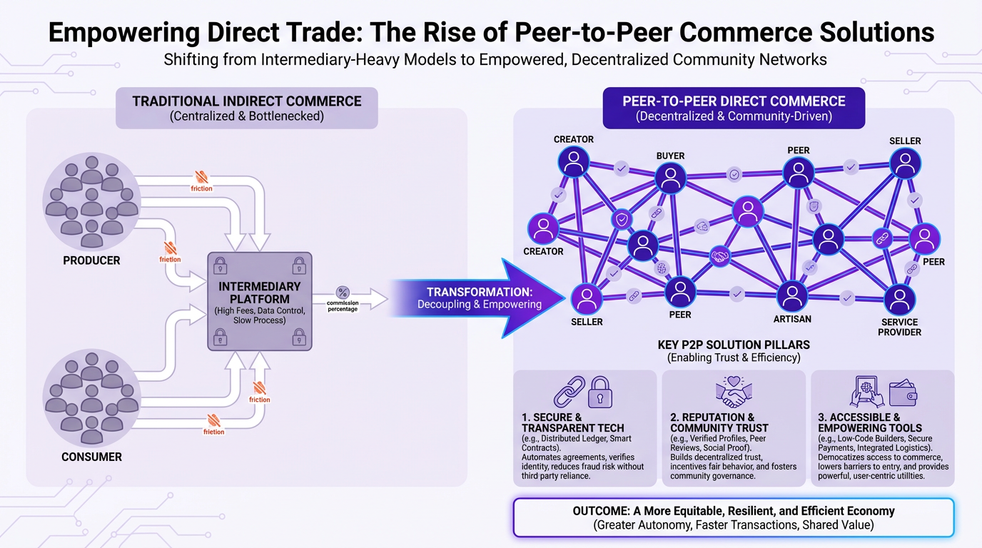 Empowering Direct Trade: The Rise of Peer-to-Peer Commerce Solutions