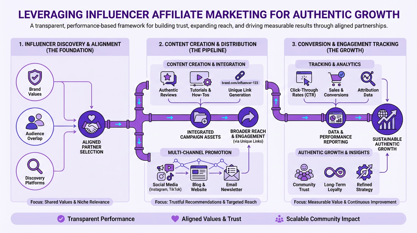 Leveraging Influencer Affiliate Marketing for Authentic Growth