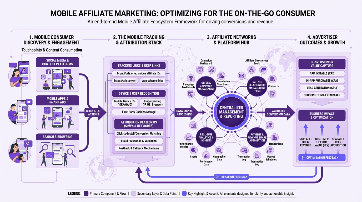 Mobile Affiliate Marketing: Optimizing for the On-the-Go Consumer