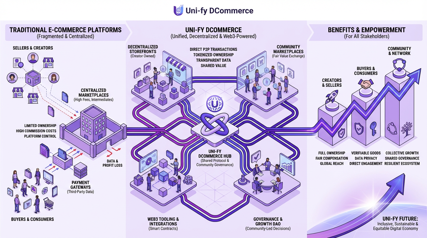 Uni-fy DCommerce: The Definitive Guide to Decentralized E-commerce and Web3