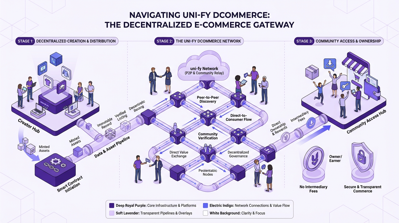 Navigating uni-fy DCommerce: Your Gateway to Decentralized E-commerce