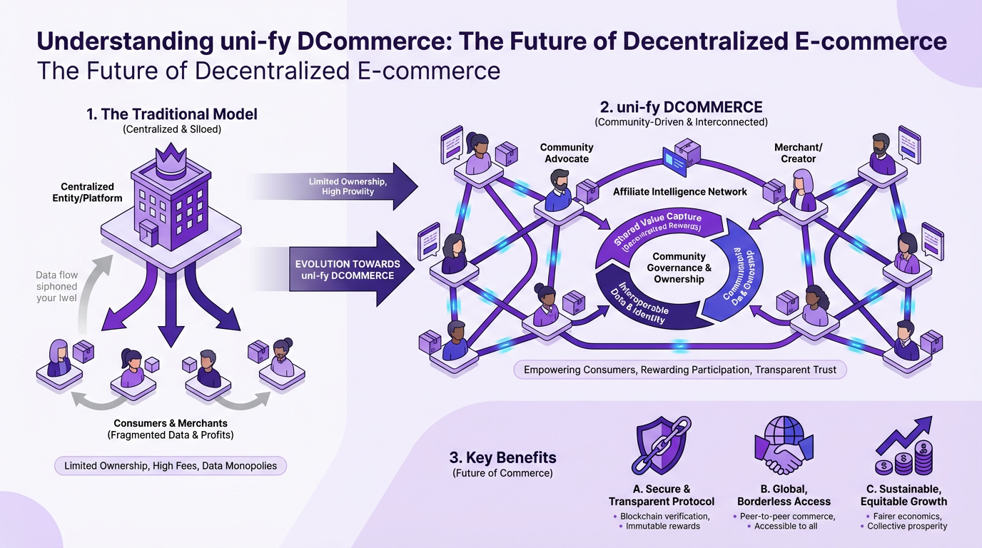 Understanding uni-fy DCommerce: The Future of Decentralized E-commerce