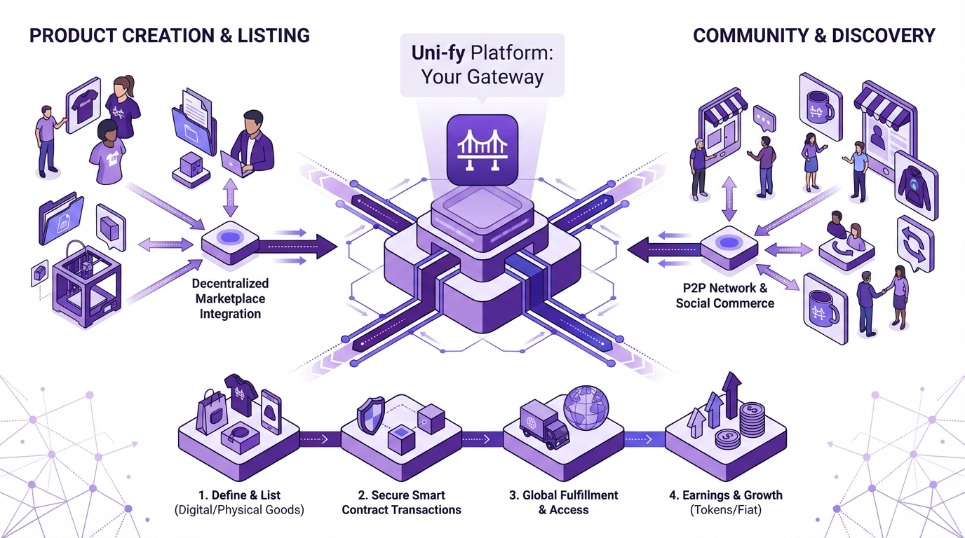 Exploring the Uni-fy Platform: Your Gateway to Decentralized Commerce