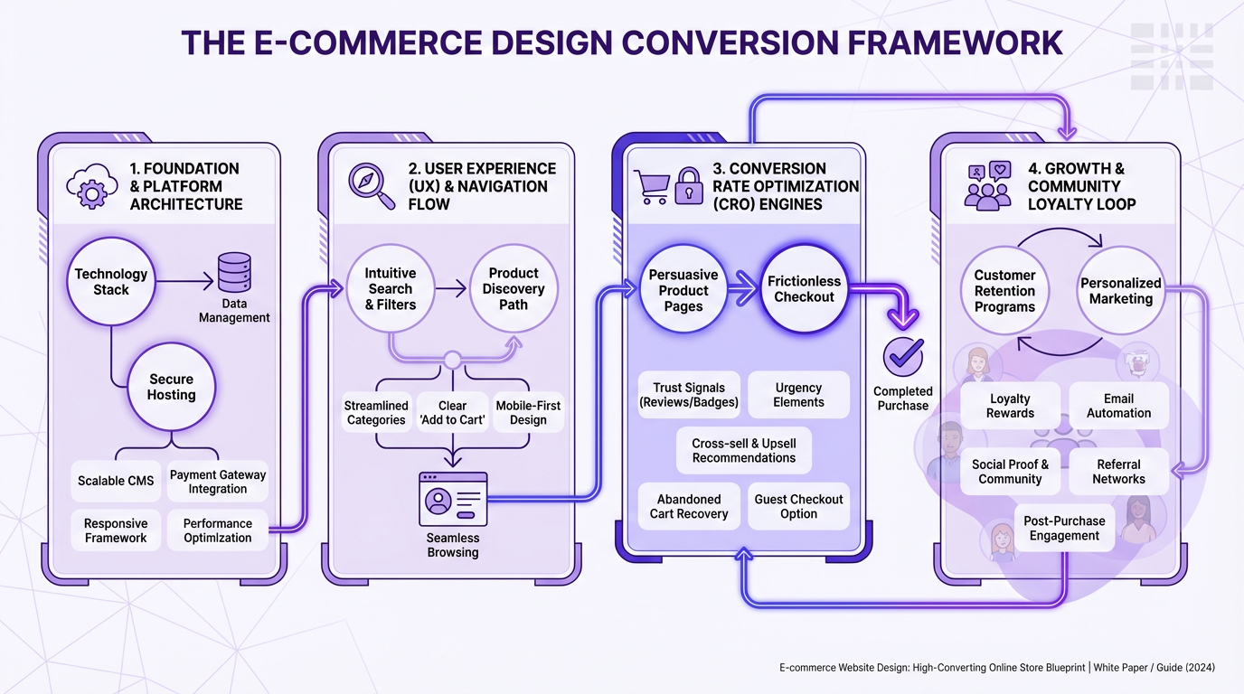 The Definitive Guide to E-commerce Website Design: Building a High-Converting Online Store