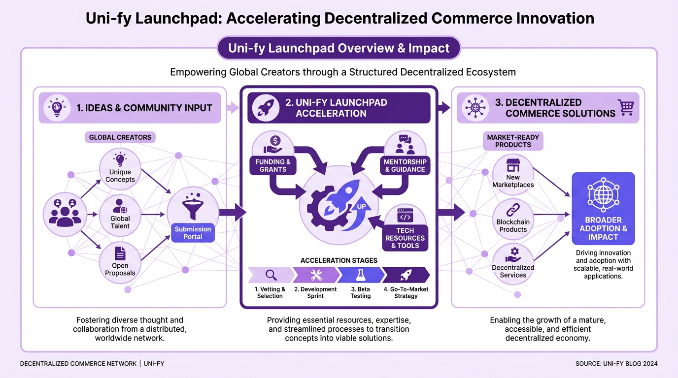 Uni-fy Launchpad: Accelerating Decentralized Commerce Innovation