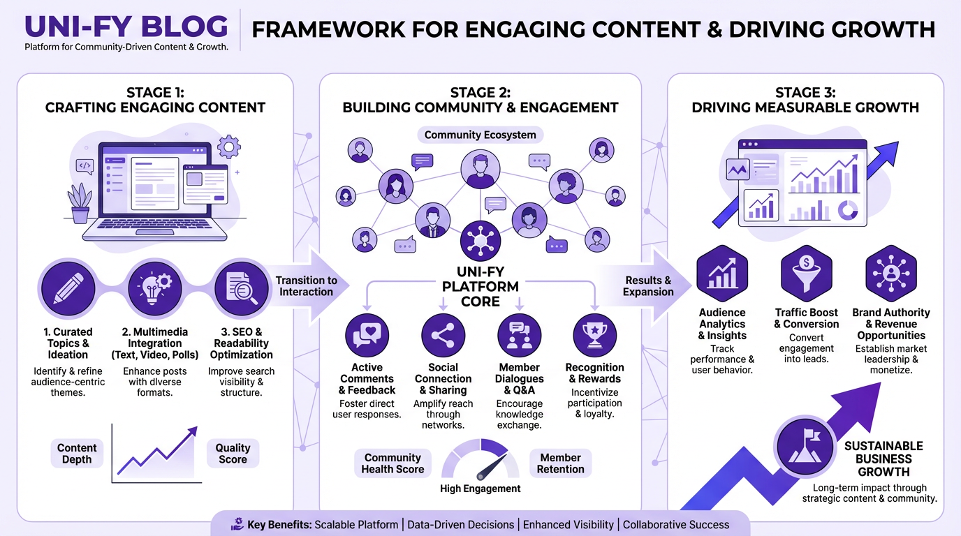 Uni-fy Blog: Crafting Engaging Content and Driving Growth with Uni-fy's Platform