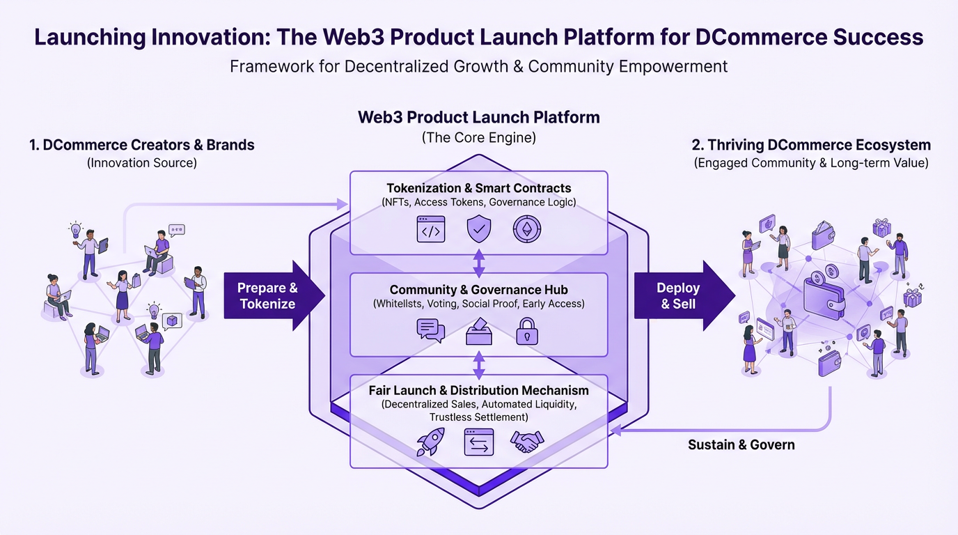 Launching Innovation: The Web3 Product Launch Platform for DCommerce Success