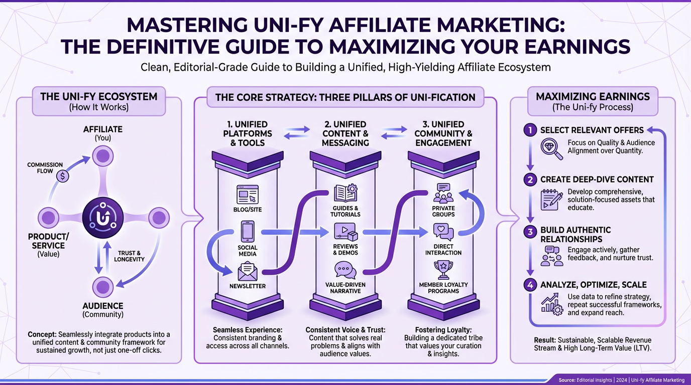 Mastering Uni-fy Affiliate Marketing: The Definitive Guide to Maximizing Your Earnings