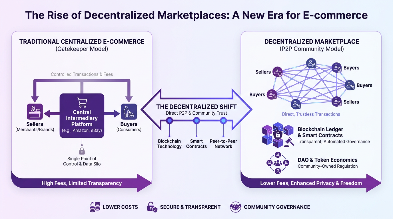 The Rise of Decentralized Marketplaces: A New Era for E-commerce