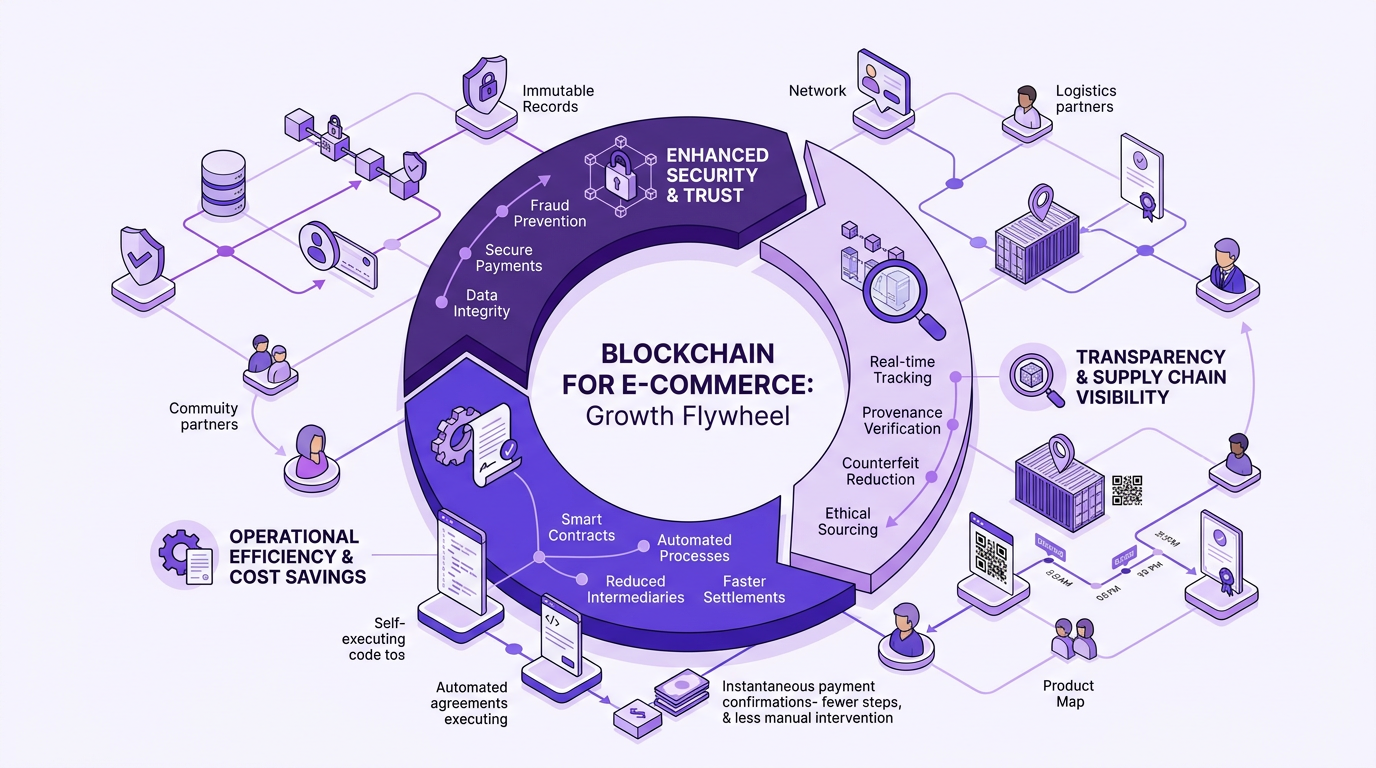 Blockchain for E-commerce: Enhancing Security, Transparency, and Efficiency