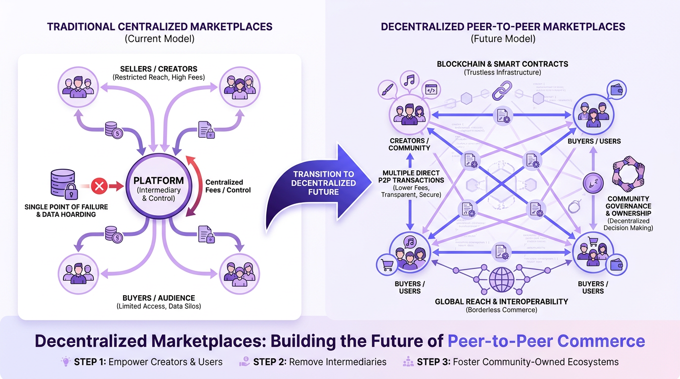 Decentralized Marketplaces: Building the Future of Peer-to-Peer Commerce