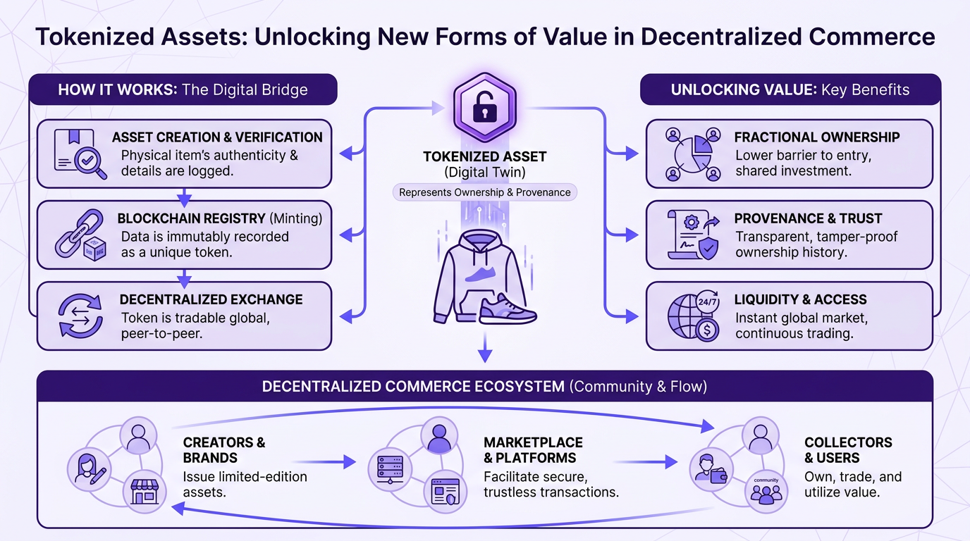 Tokenized Assets: Unlocking New Forms of Value in Decentralized Commerce