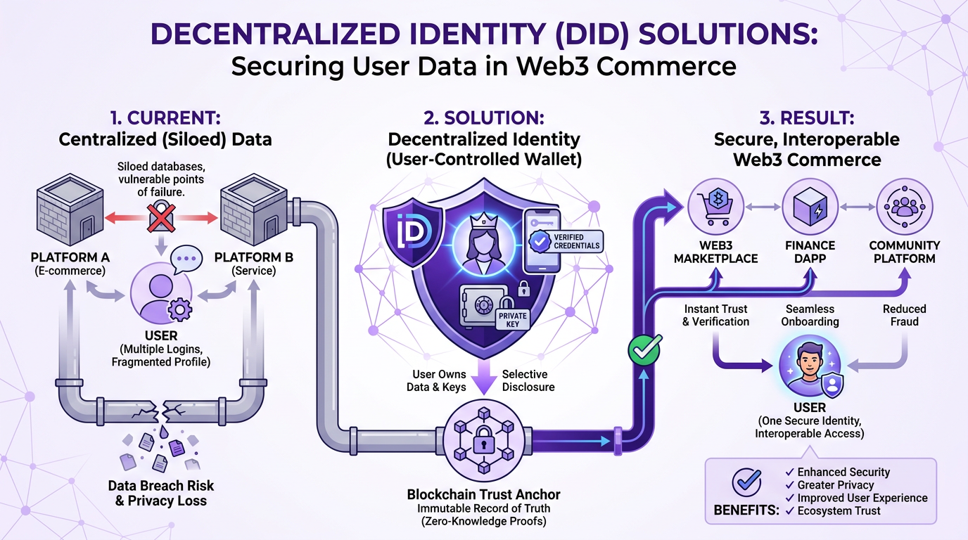 Decentralized Identity Solutions: Securing User Data in Web3 Commerce