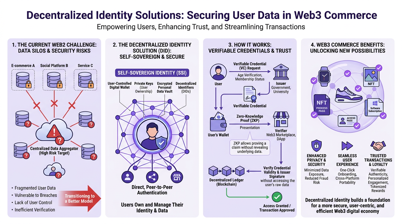 Decentralized Identity Solutions: Securing User Data in Web3 Commerce